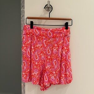 Boden Paisley Print Shorts